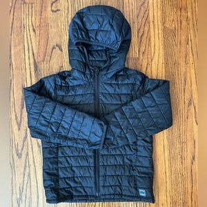 GAP Kids Black Lightweight Puffer Jacket